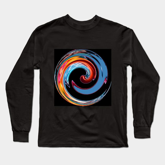 Twirl Long Sleeve T-Shirt by CarloVaro